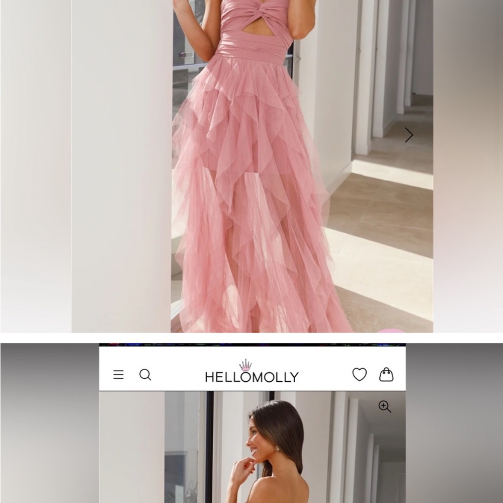 Hello Molly Pink Tulle Gown